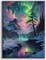 Aurora Diamond Painting Kit for Adults – 12x16" 5D Full Drill Snowy Mountains & Lake DIY Diamond Art, Beginner-Friendly Gem Painting for Home Wall Decor (BLKJDP16)